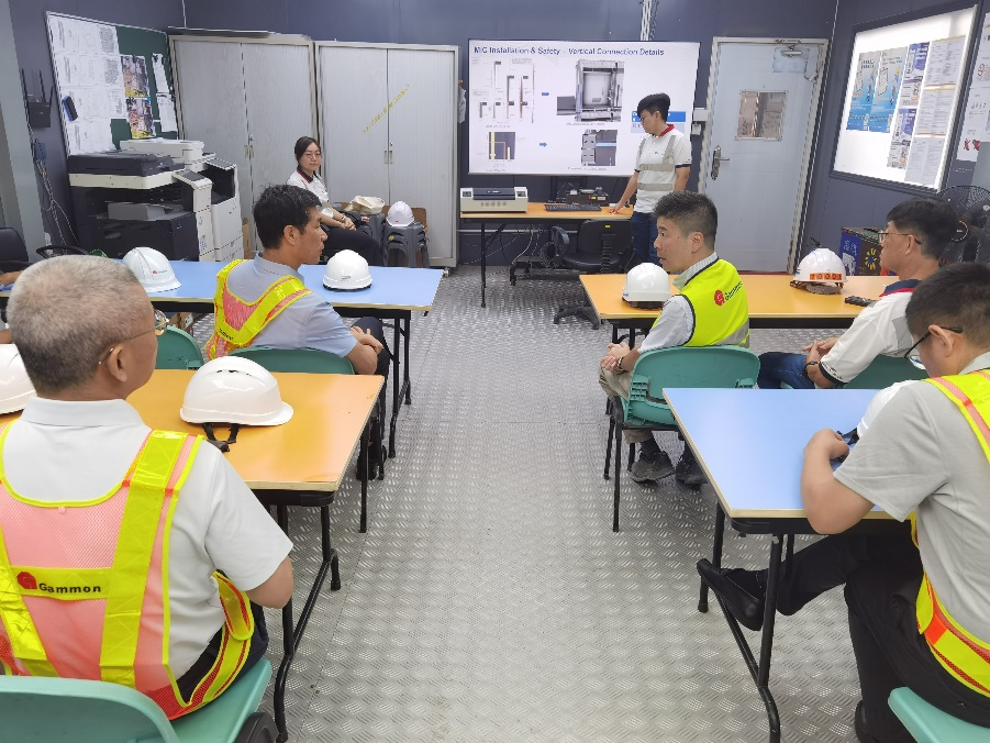 广州建筑集团党委书记、董事长李水江调研香港观塘综合发展项目